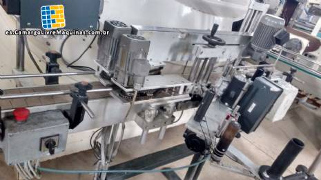 Máquina automática de aplicación de etiquetas Bauch Campos Máquina automática de aplicación de etiquetas Bauch Campos