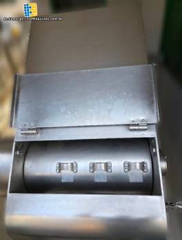 Rompebloques de acero inoxidable, Precision Stainless Steel 20 HP, para carnes y pescados congelados. Rompebloques de acero inoxidable, Precision Stainless Steel 20 HP, para carnes y pescados congelados.