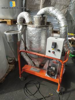 Secador y deshumidificador de pellets de plástico Siccus Secador y deshumidificador de pellets de plástico Siccus