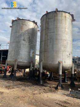 Tanque de almacenamiento de acero inoxidable 316 JEMP 35.000 litros Tanque de almacenamiento de acero inoxidable 316 JEMP 35.000 litros