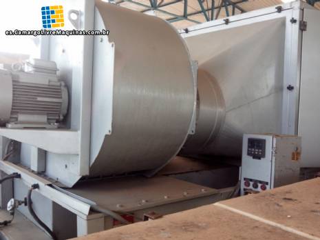 Túnel de enfriamiento industrial Bosch Túnel de enfriamiento industrial Bosch